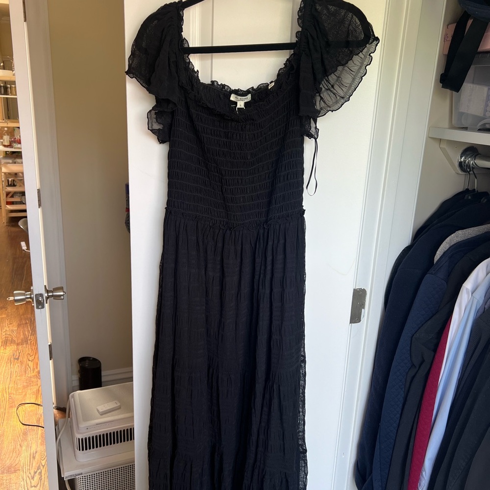 Max studio Black mesh Dress